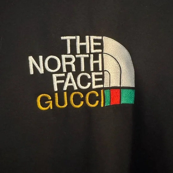 Unisex The North Face x Gucci Black Sweatshirt - Picture 2 of 4